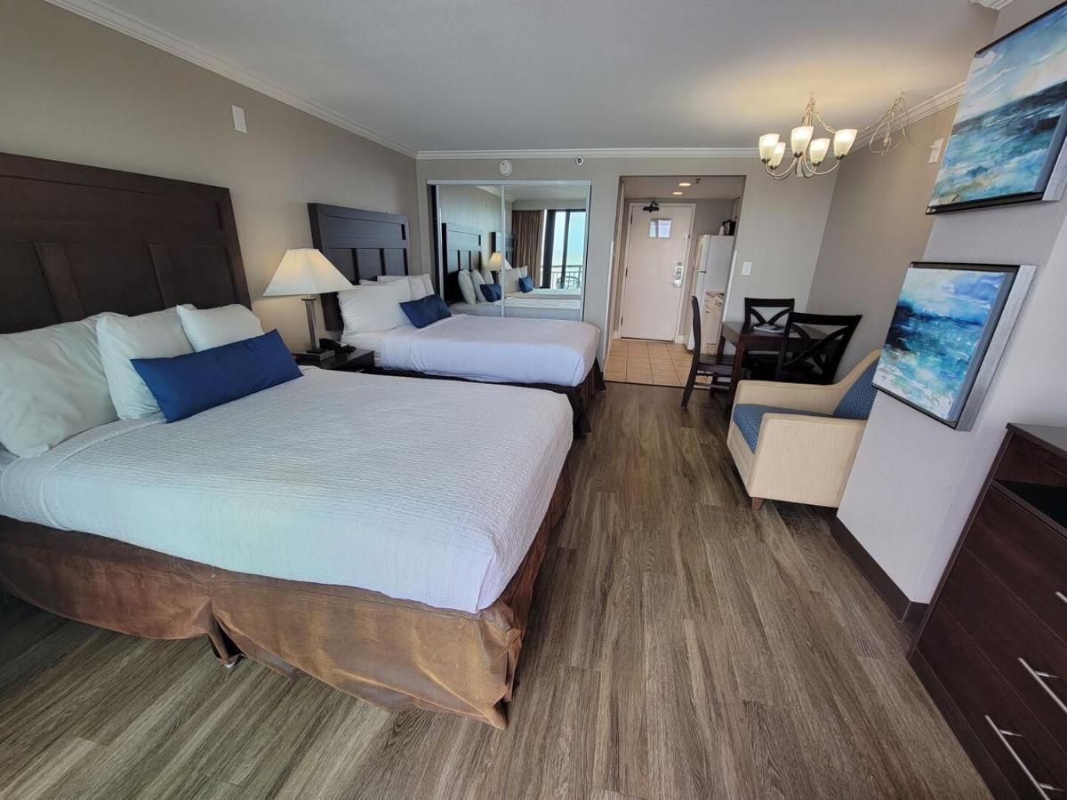 Direct Oceanfront Suite Caravelle Resort 615 Sleeps 4 Guests Миртл-Бич Экстерьер фото