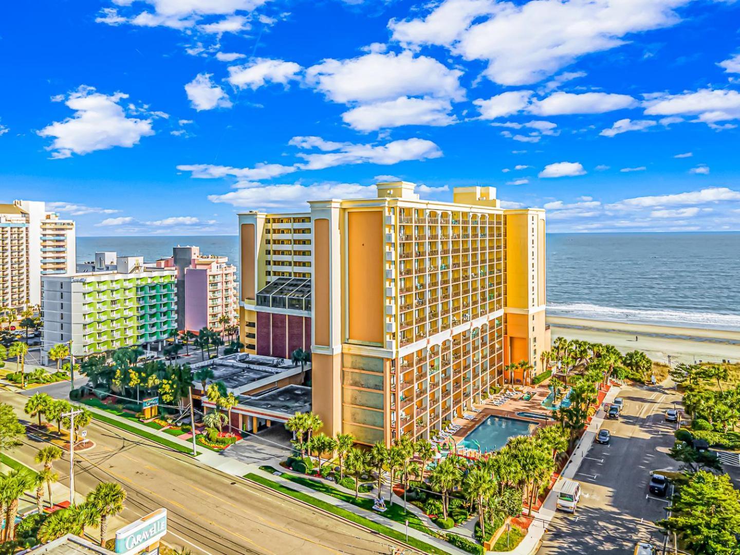 Direct Oceanfront Suite Caravelle Resort 615 Sleeps 4 Guests Миртл-Бич Экстерьер фото